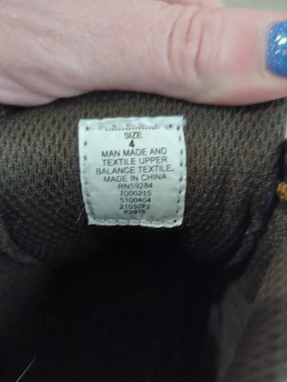 Children's Place Navy Casual Boots with Brown Accents